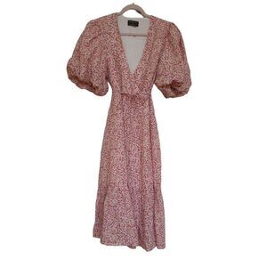 MINKPINK Floral Wrap Dress Size Large